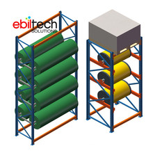 CE Powder Coating Metal Storage Rack Cable Coil Hanging System